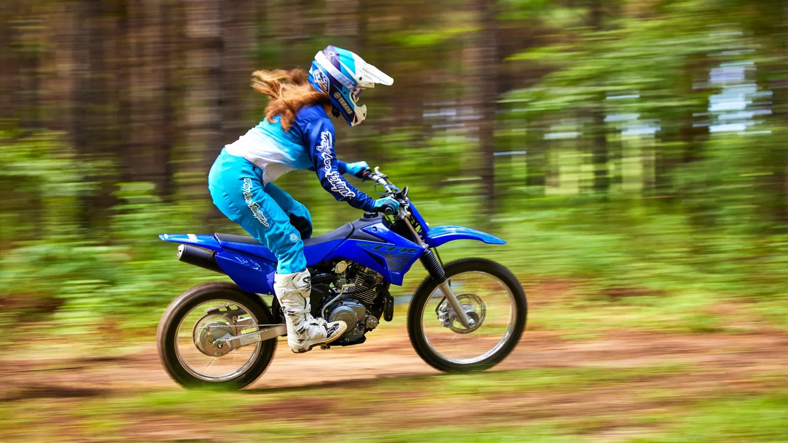 Yamaha TT-R110E, MY 2024 - Icon Blue