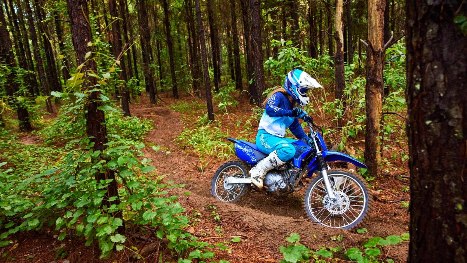 Yamaha TT-R110E, MY 2024 - Icon Blue