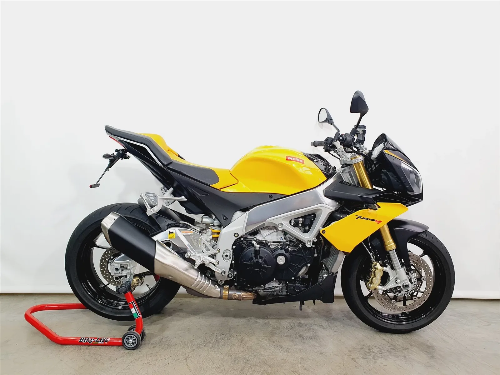 Aprilia Tuono V4 R APRC \*KD Neu\*Gelb\*Gold\*LED\*APRC\*AQS\*ATC\*AWC\*