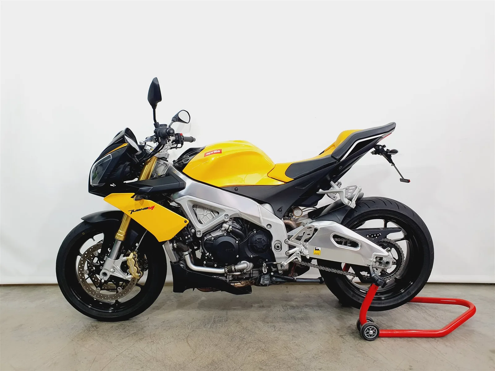 Aprilia Tuono V4 R APRC \*KD Neu\*Gelb\*Gold\*LED\*APRC\*AQS\*ATC\*AWC\*