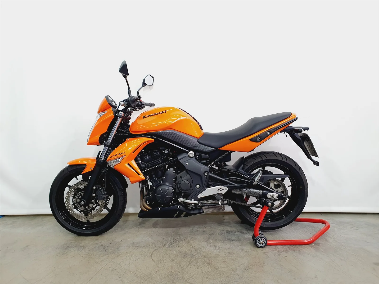 Kawasaki ER-6n ABS\*KD/HU NEU\*Tiefer 25mm\*Scheckheftgepflegt\*A2\*