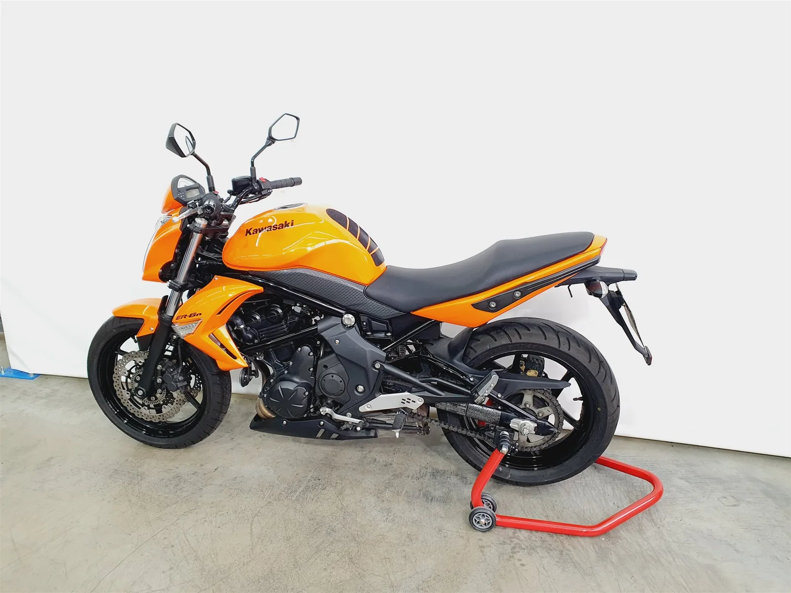 Kawasaki ER-6n ABS\*KD/HU NEU\*Tiefer 25mm\*Scheckheftgepflegt\*A2\*