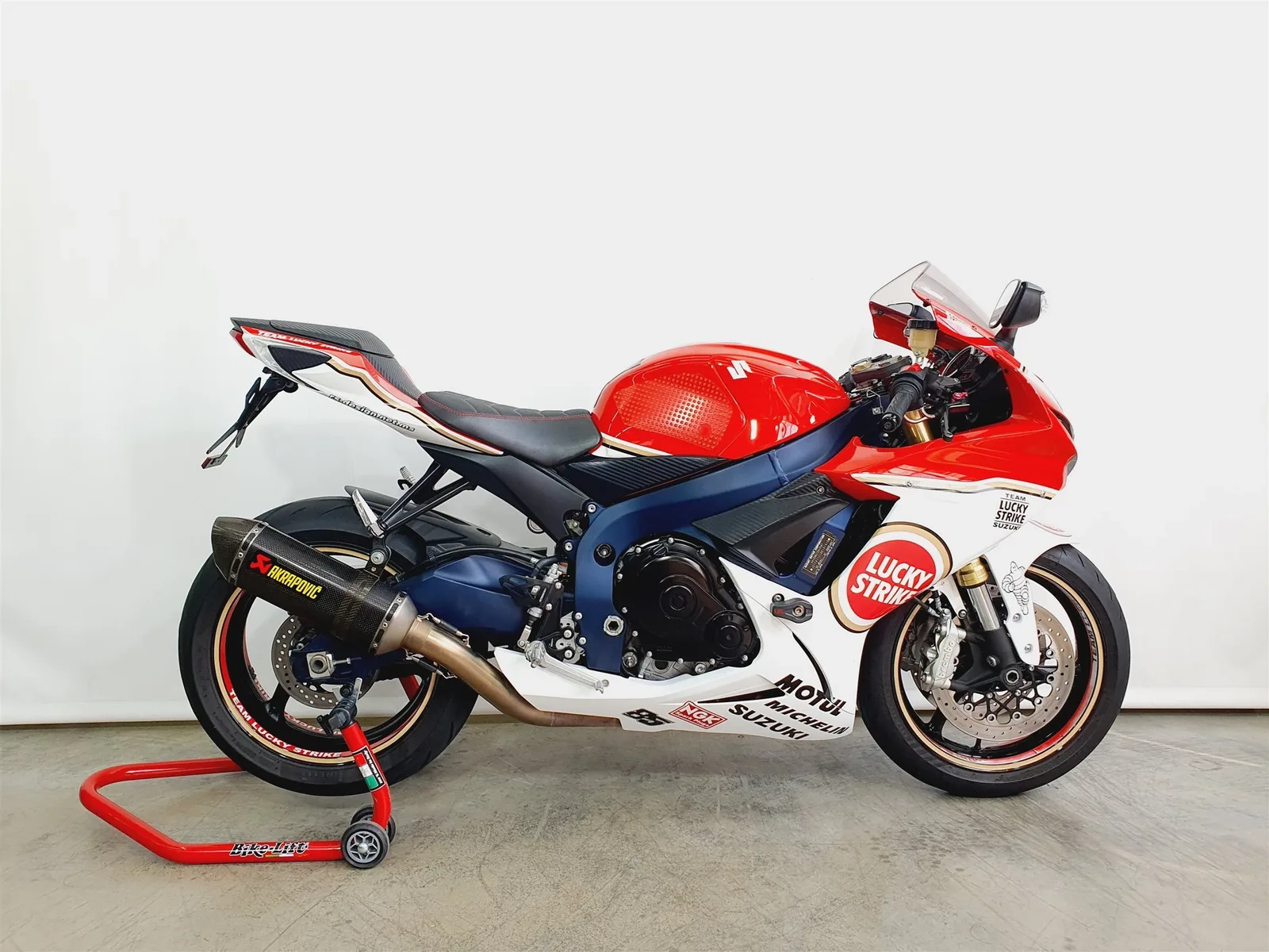 Suzuki GSX-R 750 \*Sondermodel Lucky Strike\*NEUZUSTAND\*L1\*L2\*L3\*L4\*L5\*