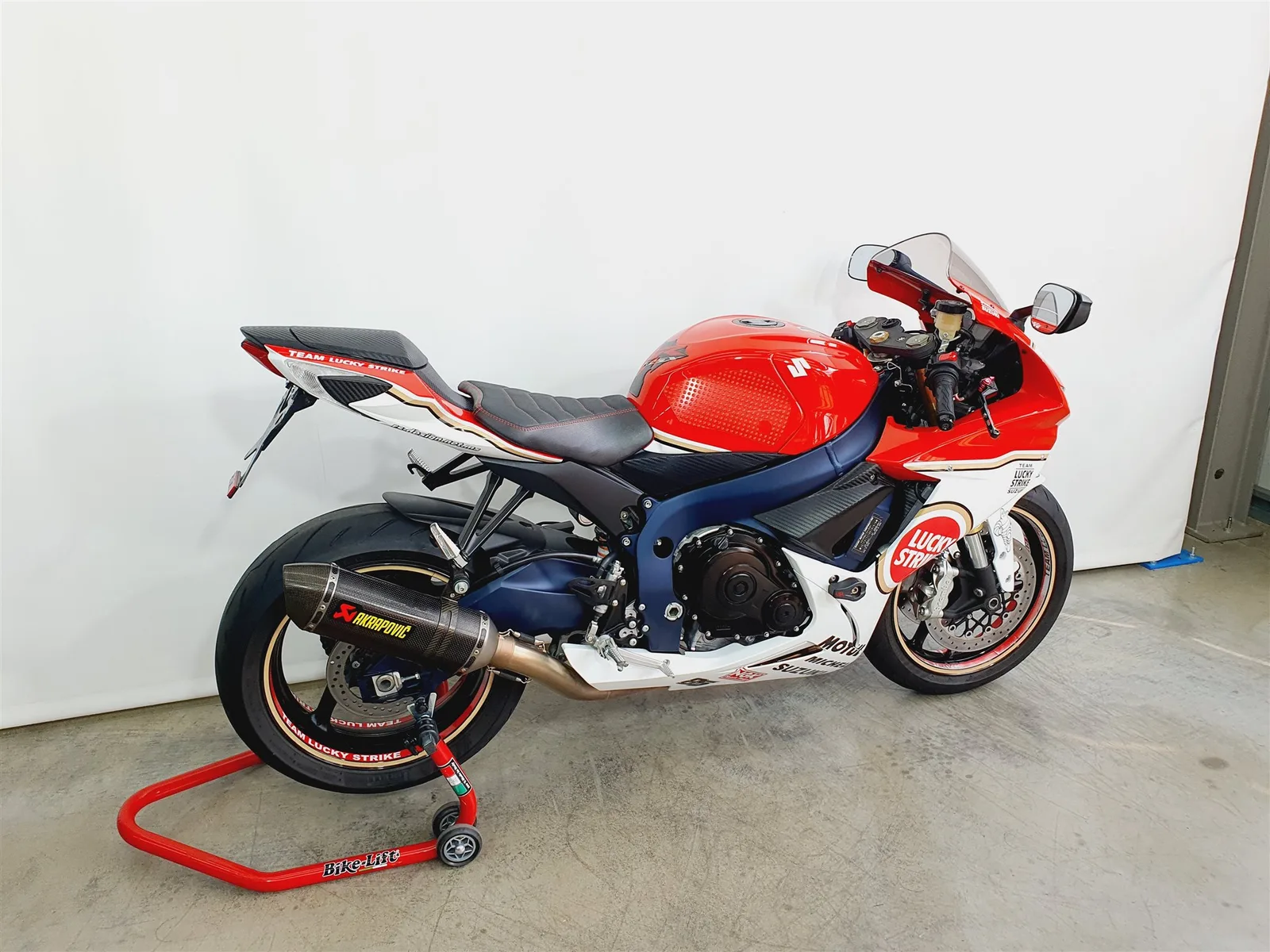 Suzuki GSX-R 750 \*Sondermodel Lucky Strike\*NEUZUSTAND\*L1\*L2\*L3\*L4\*L5\*