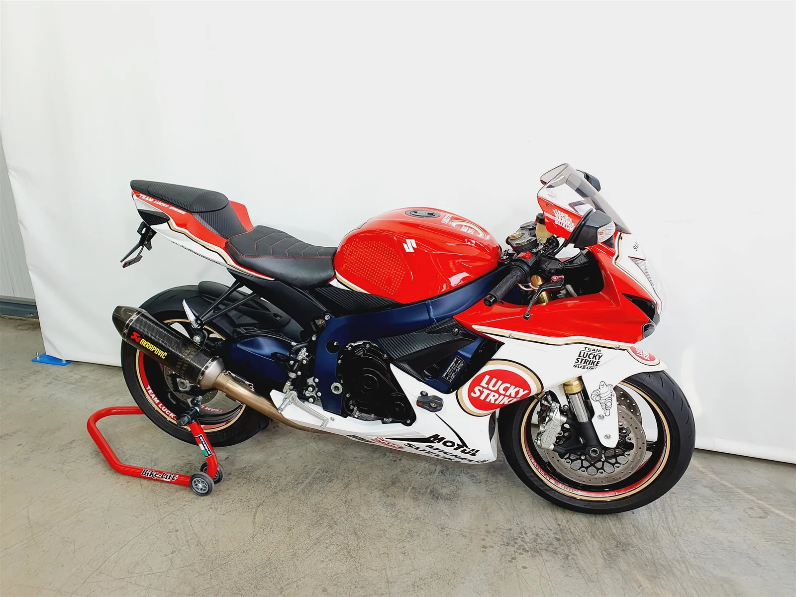 Suzuki GSX-R 750 \*Sondermodel Lucky Strike\*NEUZUSTAND\*L1\*L2\*L3\*L4\*L5\*