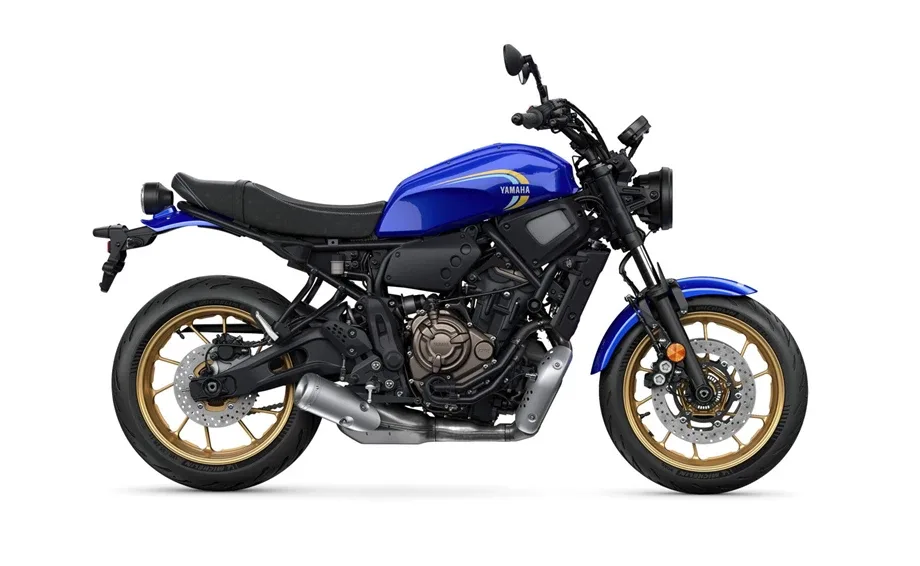 Yamaha XSR700, MY 2024 - Historic Blue