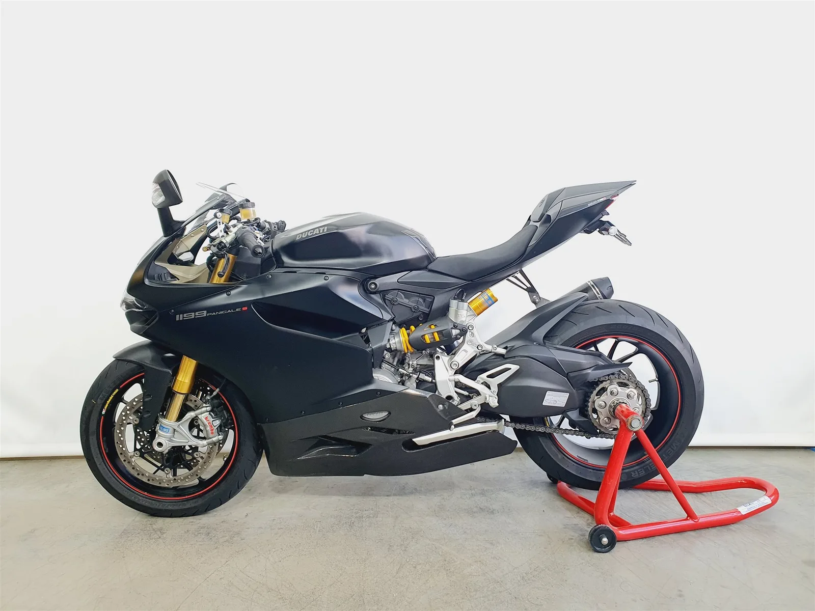 Ducati 1199 Panigale S \*QD Komplettausp.\*EBC\*DTC\*ABS\*Carbon\*Zubehör\*