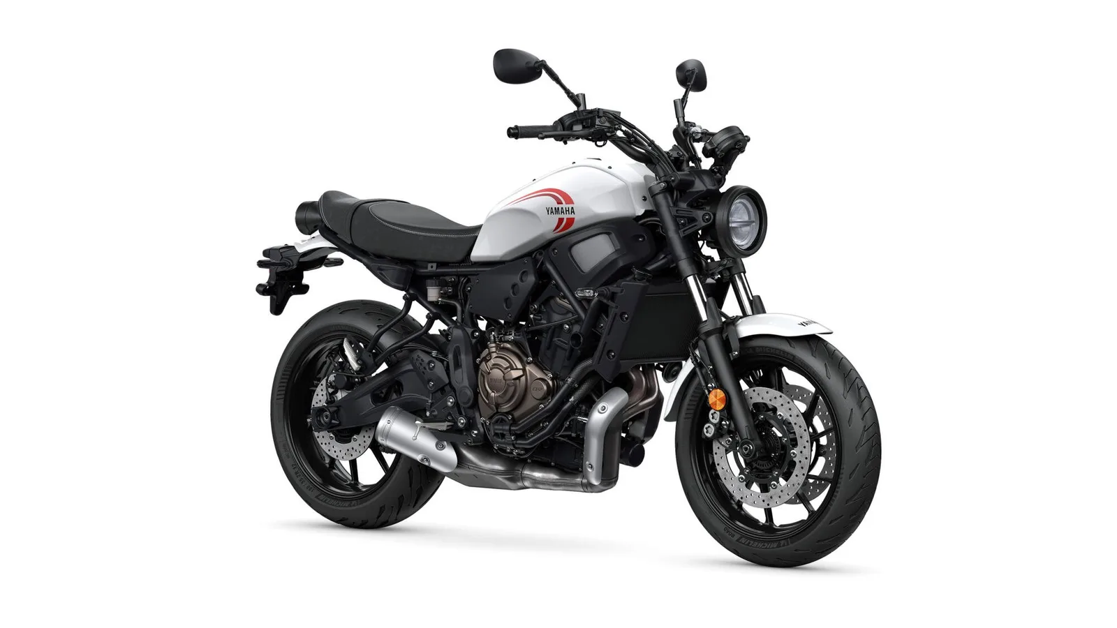 Yamaha XSR700, MY 2024 - Historic White