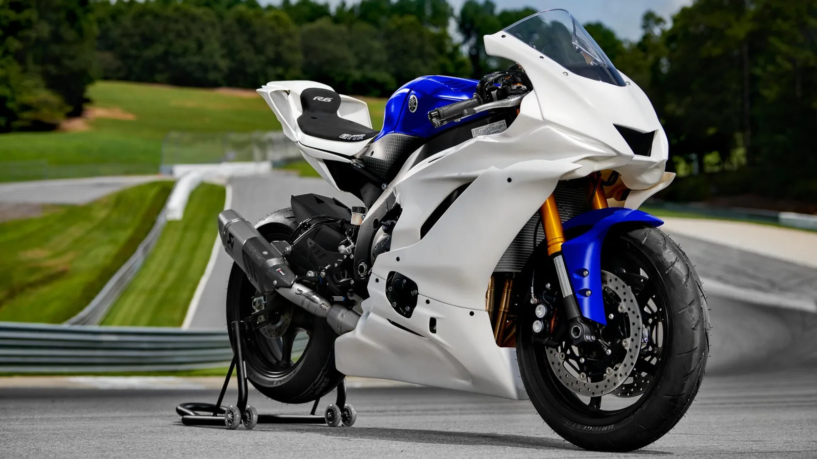 Yamaha R6 GYTR, MY 2024- Primer White