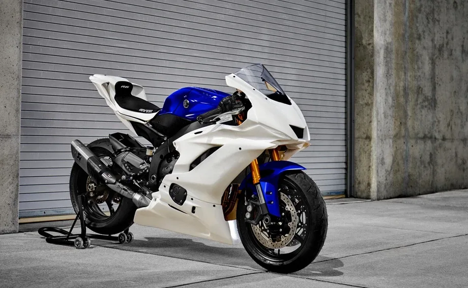 Yamaha R6 GYTR, MY 2024- Primer White
