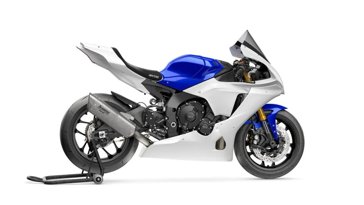 Yamaha R1 GYTR, MY 2023- Primer White