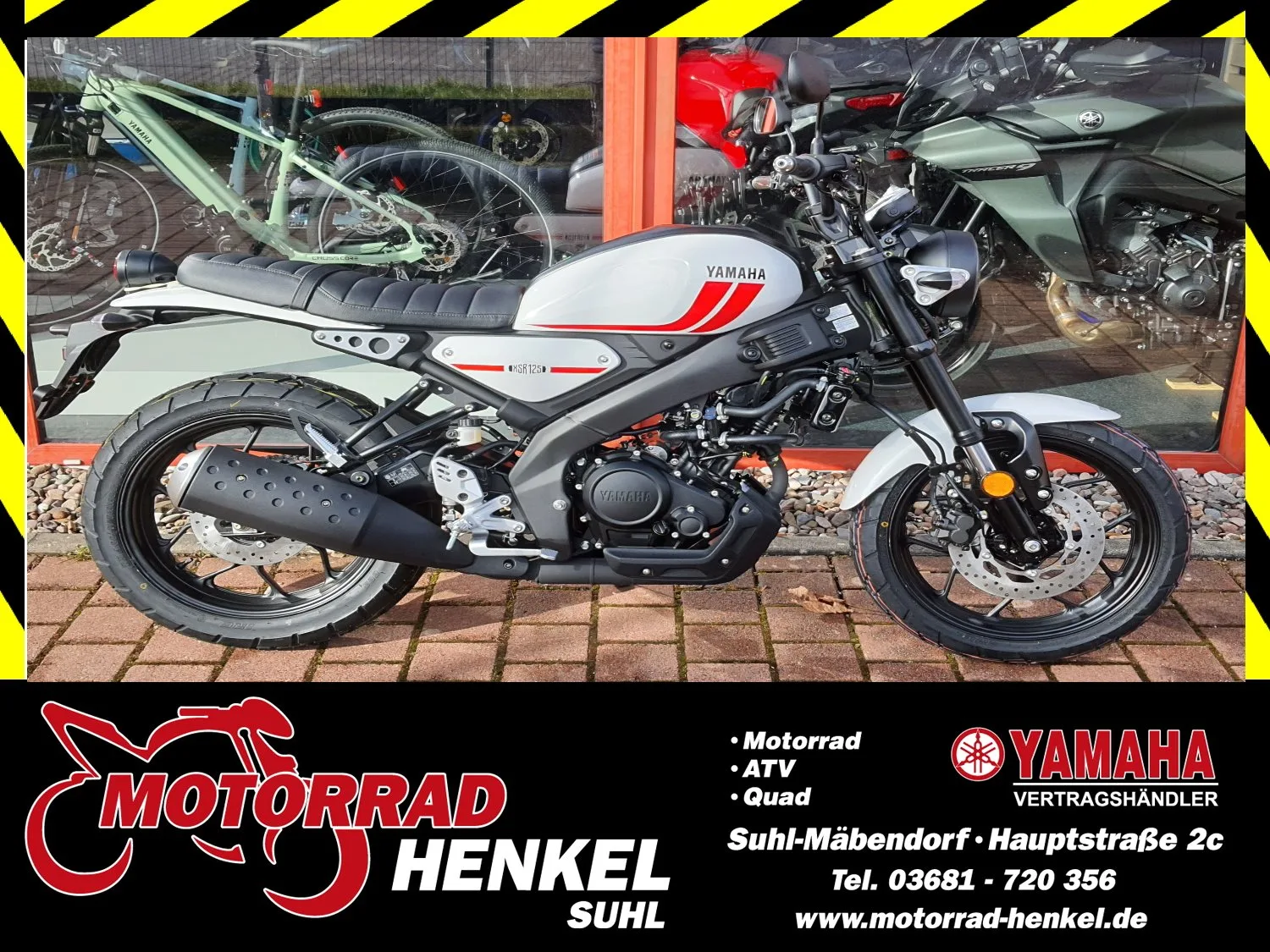 Yamaha XSR700, MY2022 - Historic White - SOFORT verfügbar