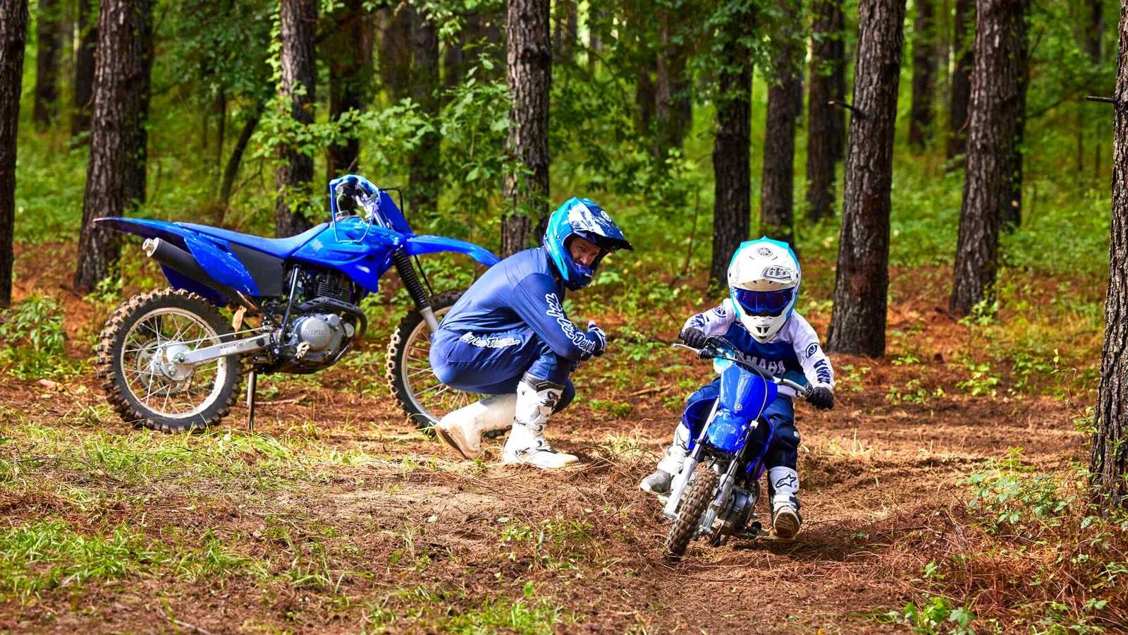 Yamaha TT-R50E, MY 2024- Icon Blue