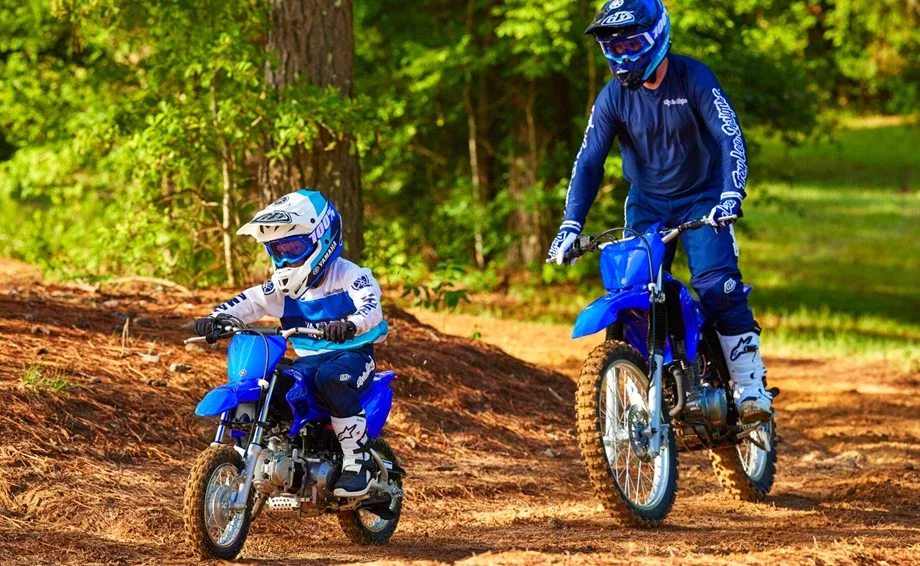 Yamaha TT-R50E, MY 2024- Icon Blue