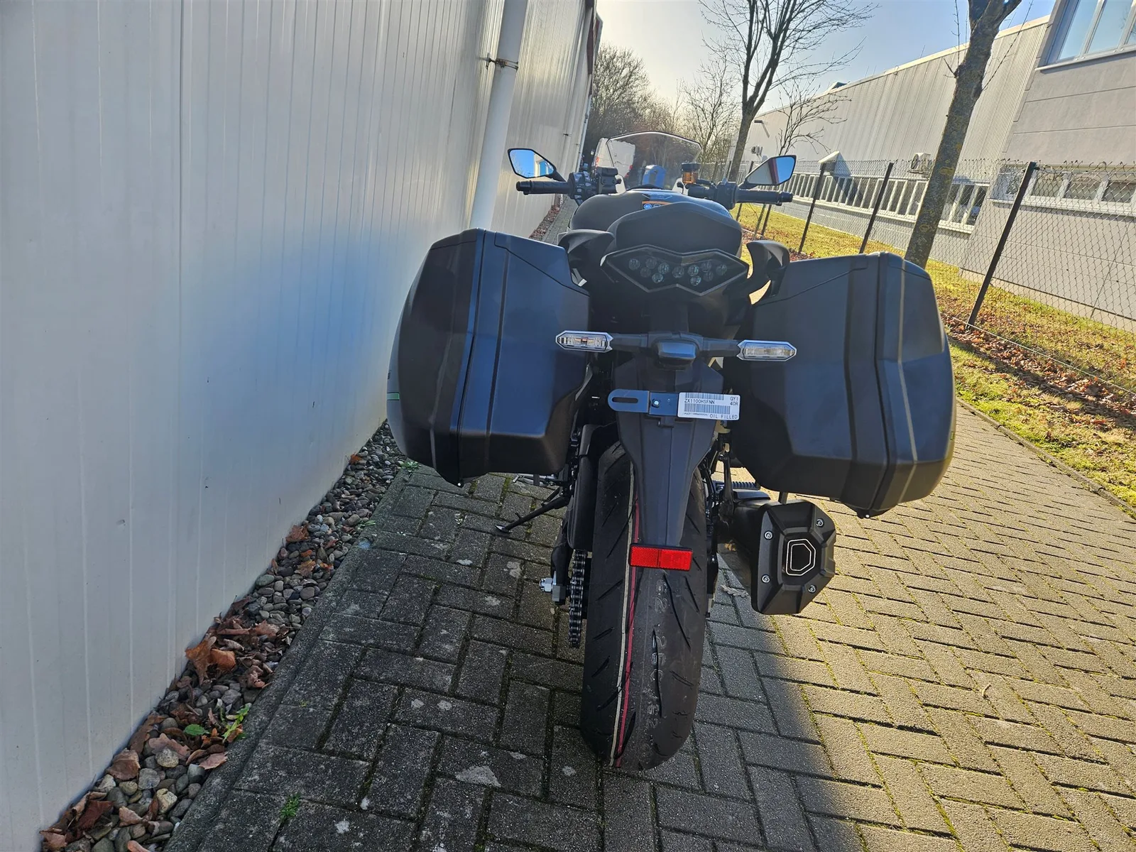 Kawasaki Ninja 1100SX inklusive Koffersatz