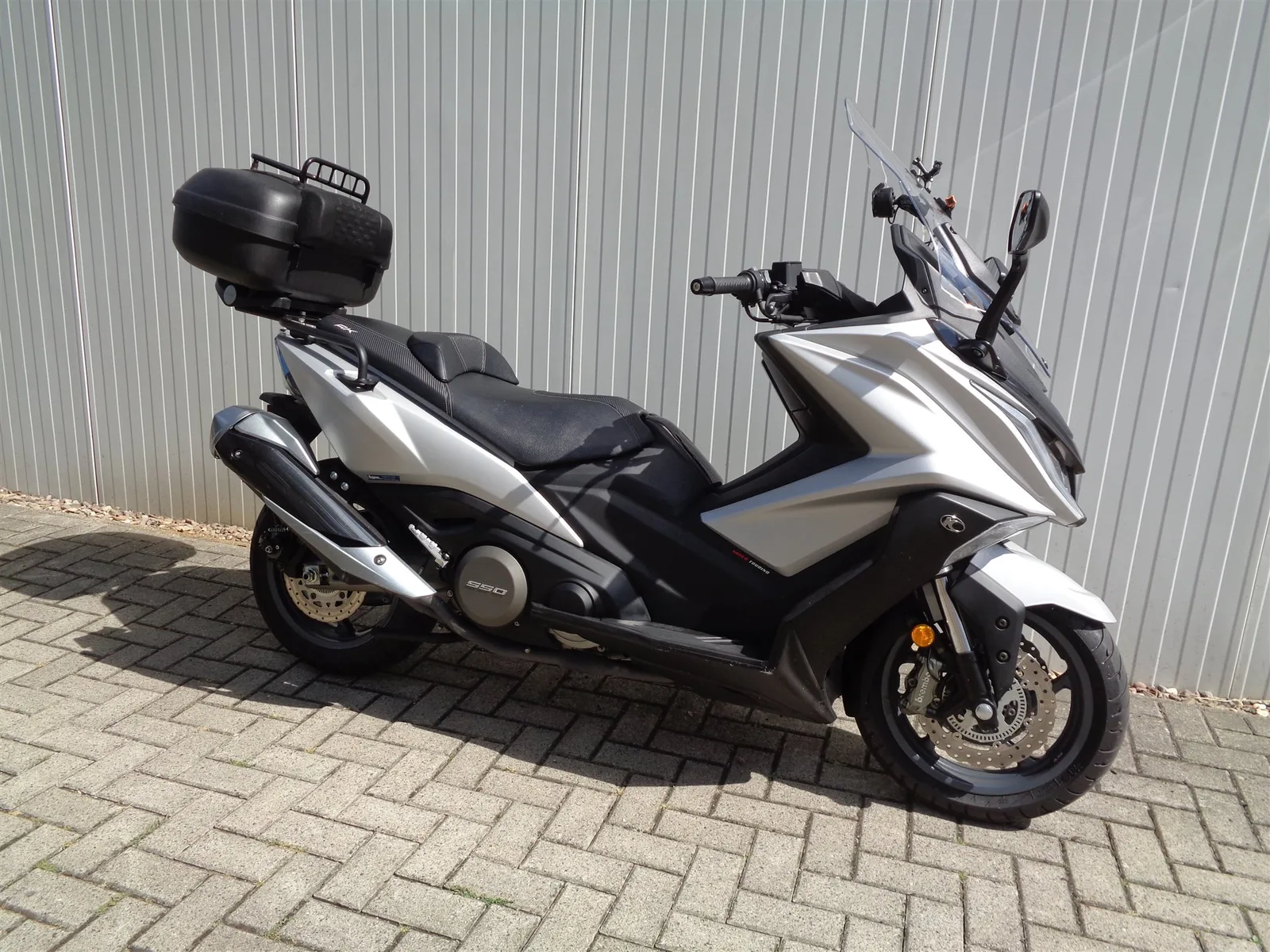 Kymco AK 550i ABS Topzustand, Topcase