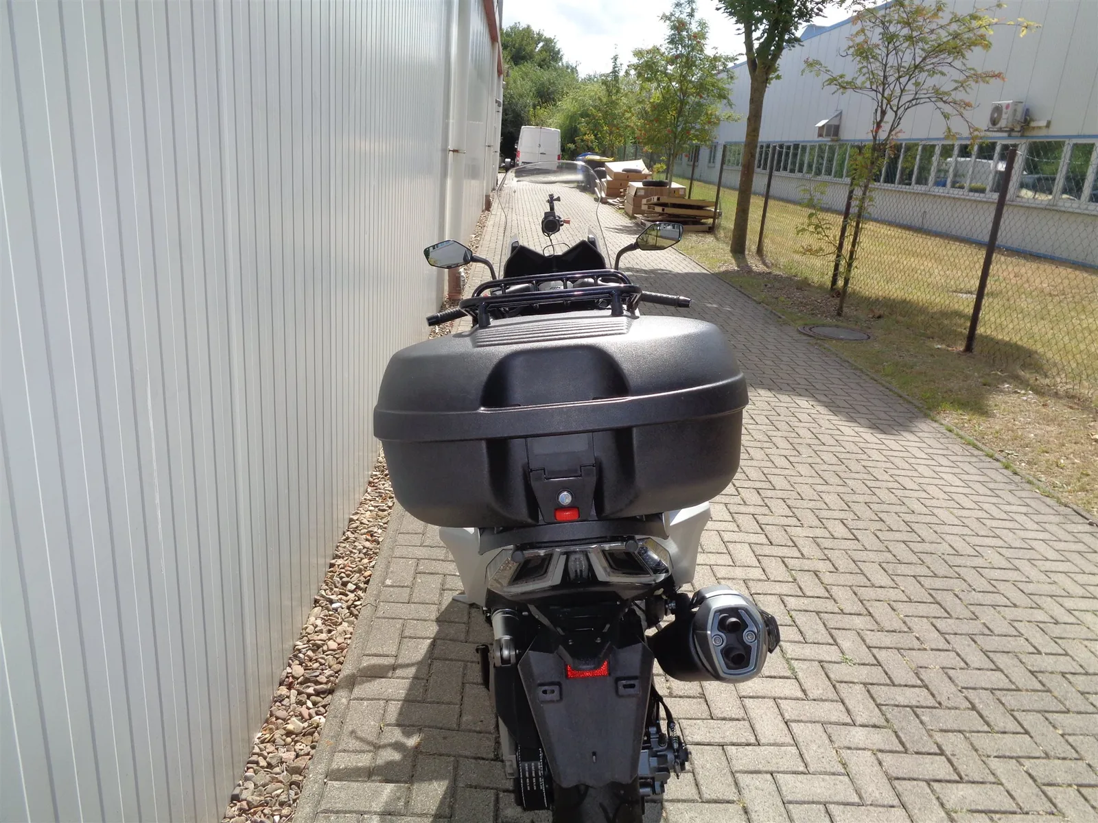Kymco AK 550i ABS Topzustand, Topcase