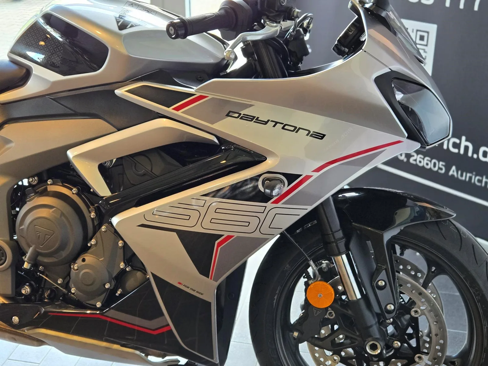 Triumph Daytona 660 Kostenloses A2 Drosselkit sichern