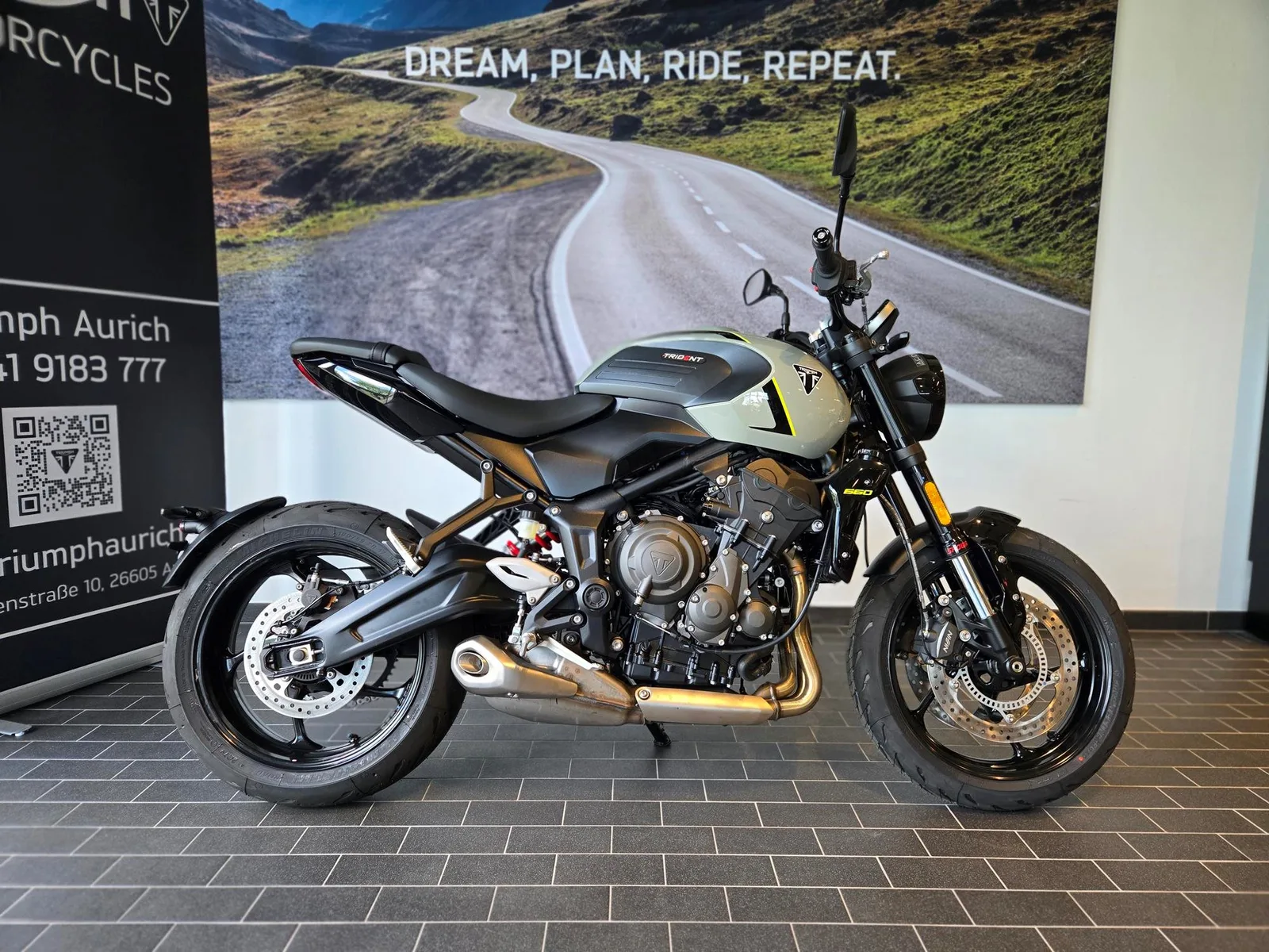 Triumph Trident 660 Kostenloses A2 Drosselkit sichern