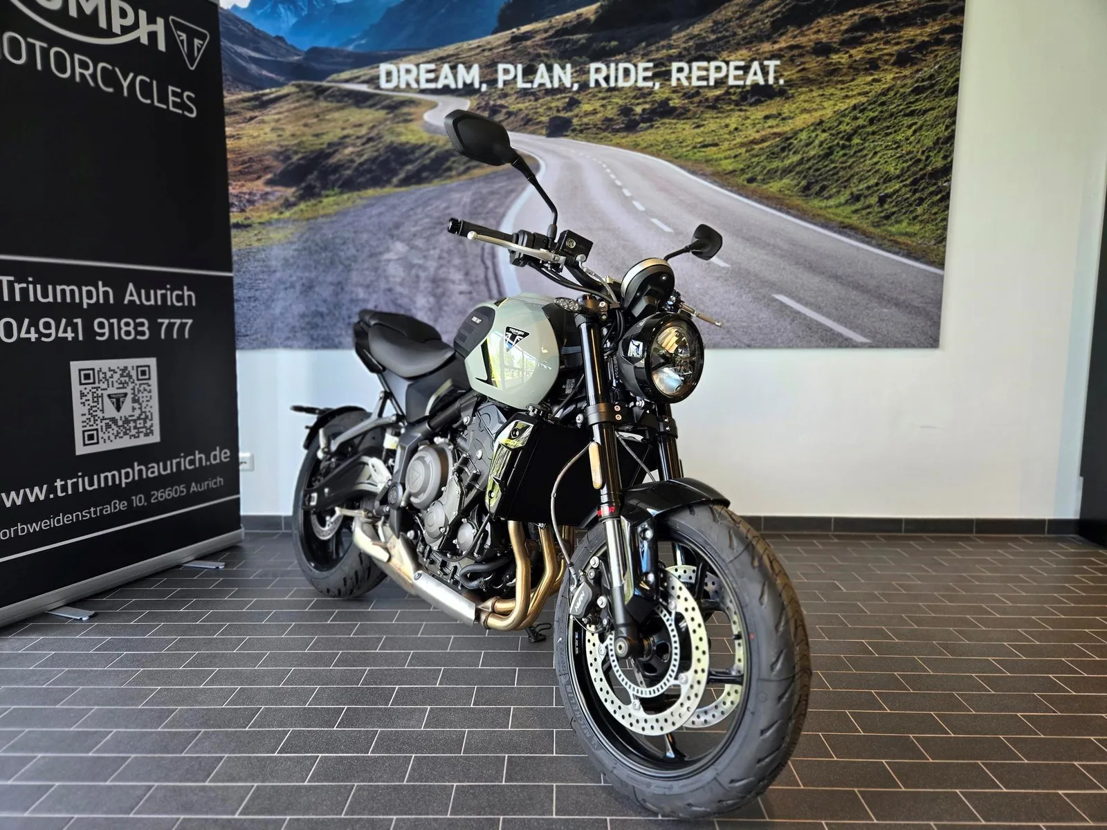 Triumph Trident 660 Kostenloses A2 Drosselkit sichern