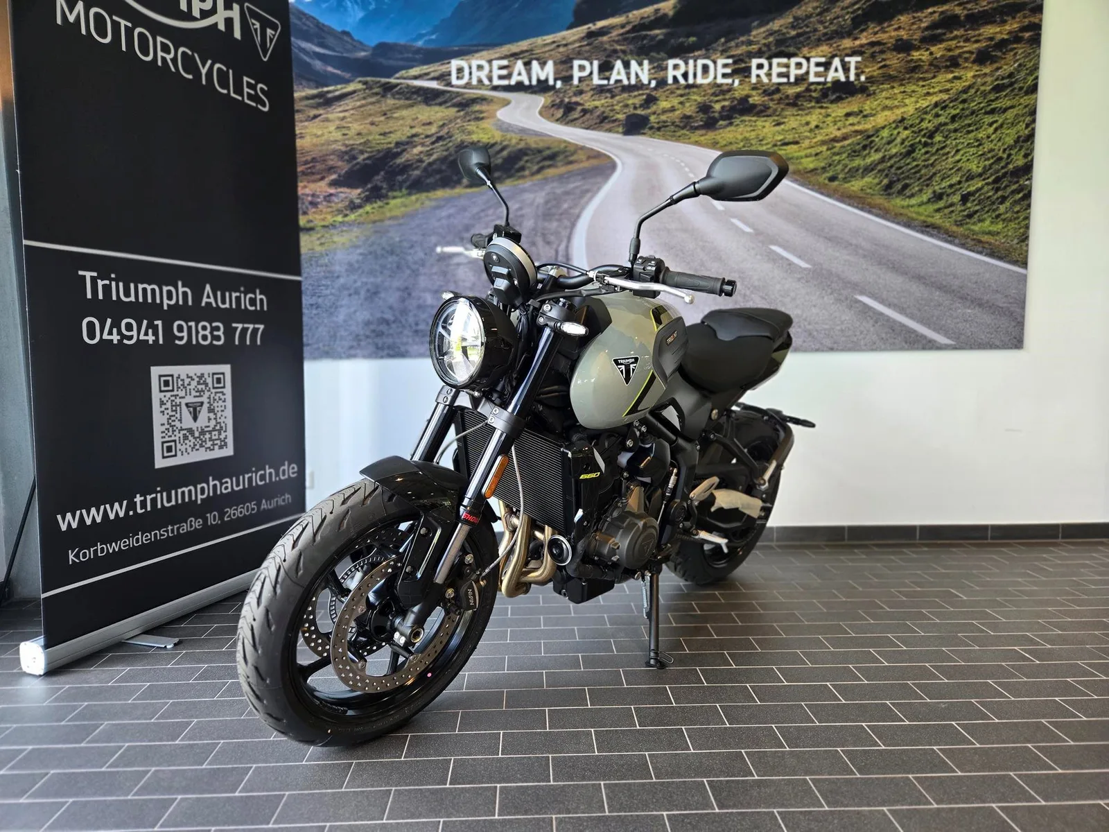 Triumph Trident 660 Kostenloses A2 Drosselkit sichern