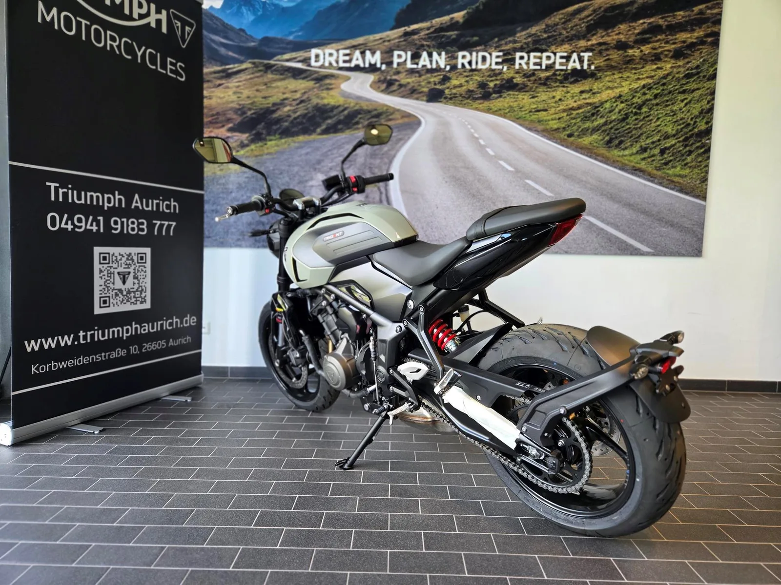 Triumph Trident 660 Kostenloses A2 Drosselkit sichern