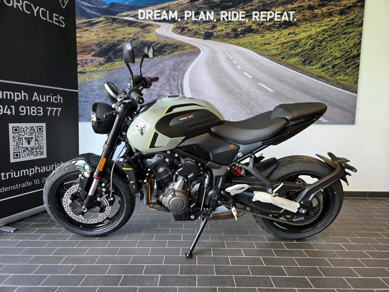 Triumph Trident 660 Kostenloses A2 Drosselkit sichern