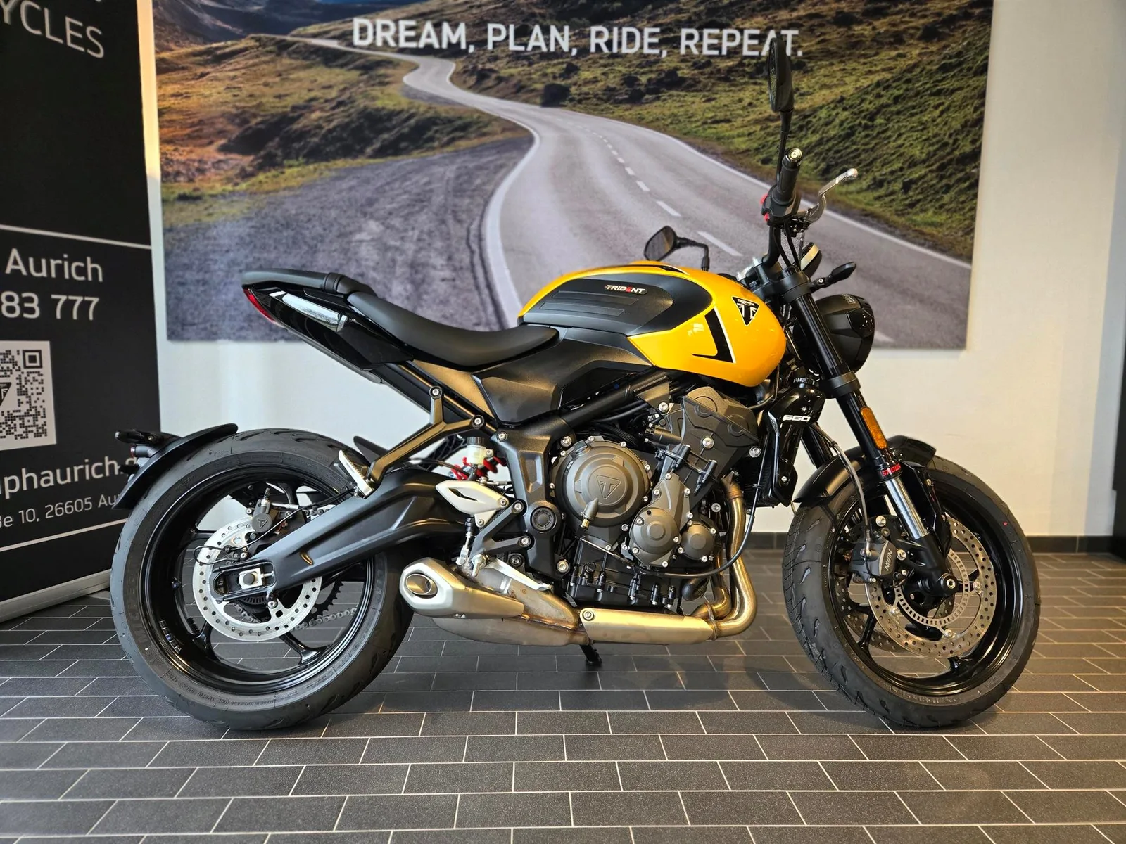 Triumph Trident 660 Kostenloses A2 Drosselkit sichern