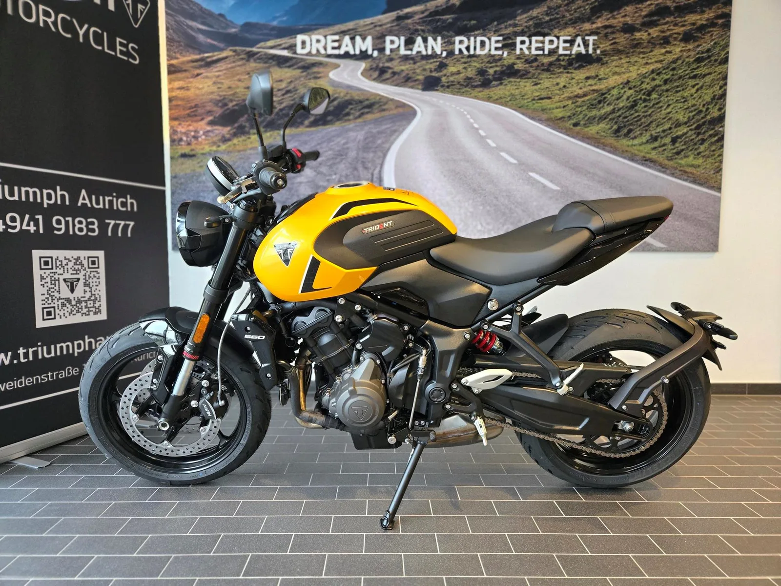 Triumph Trident 660 Kostenloses A2 Drosselkit sichern