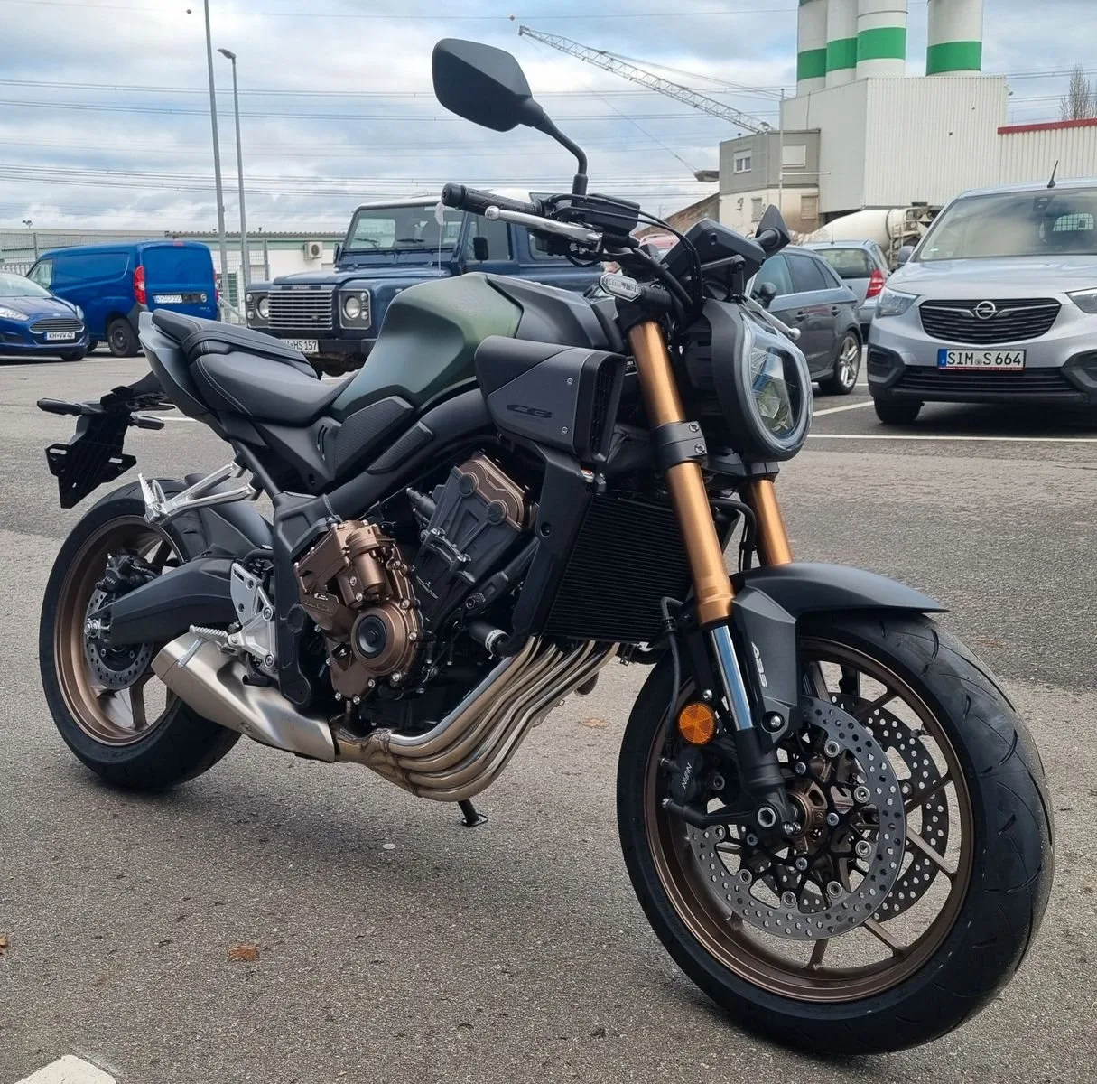 Honda CB650R E-Clutch