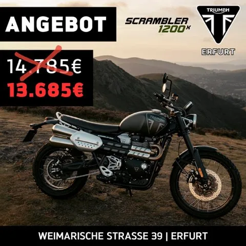 Triumph Scrambler 1200 X AKTIONSPREIS