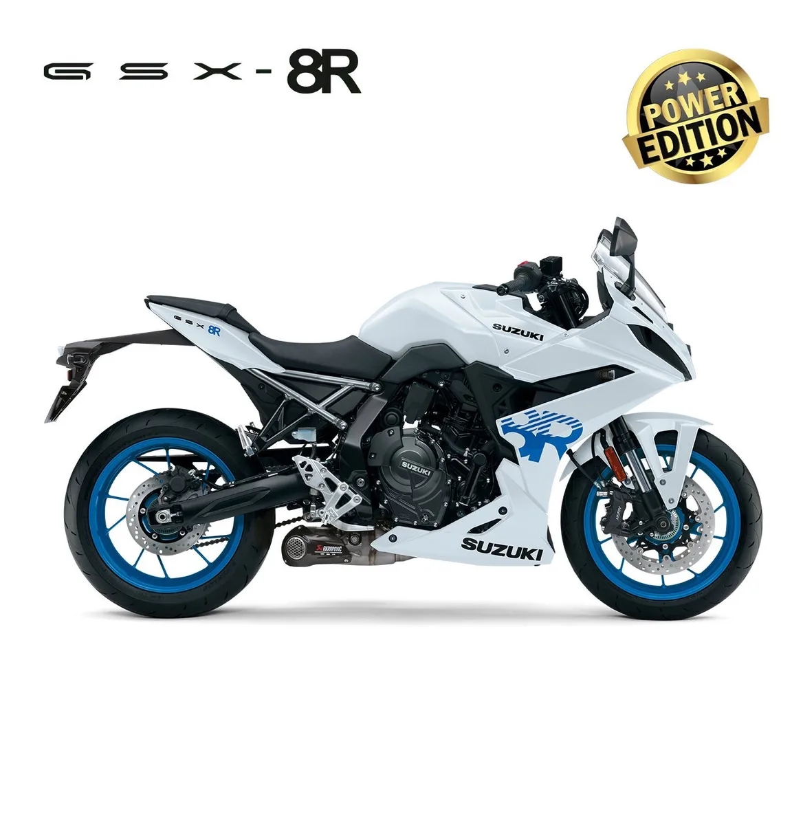 Suzuki GSX-8R Power Edition weiß MY26 Demo