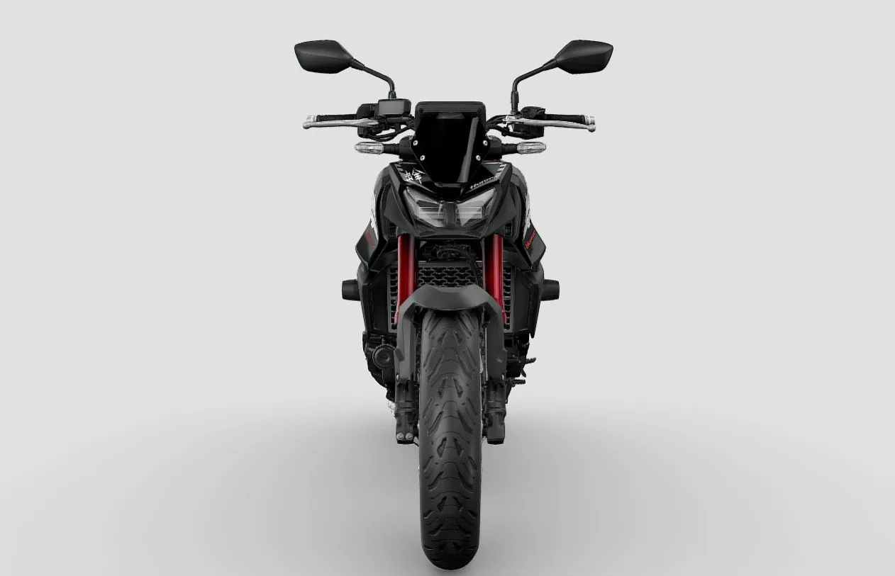 Honda CB750 Hornet E-Clutch Graphite Black mit Zubehör