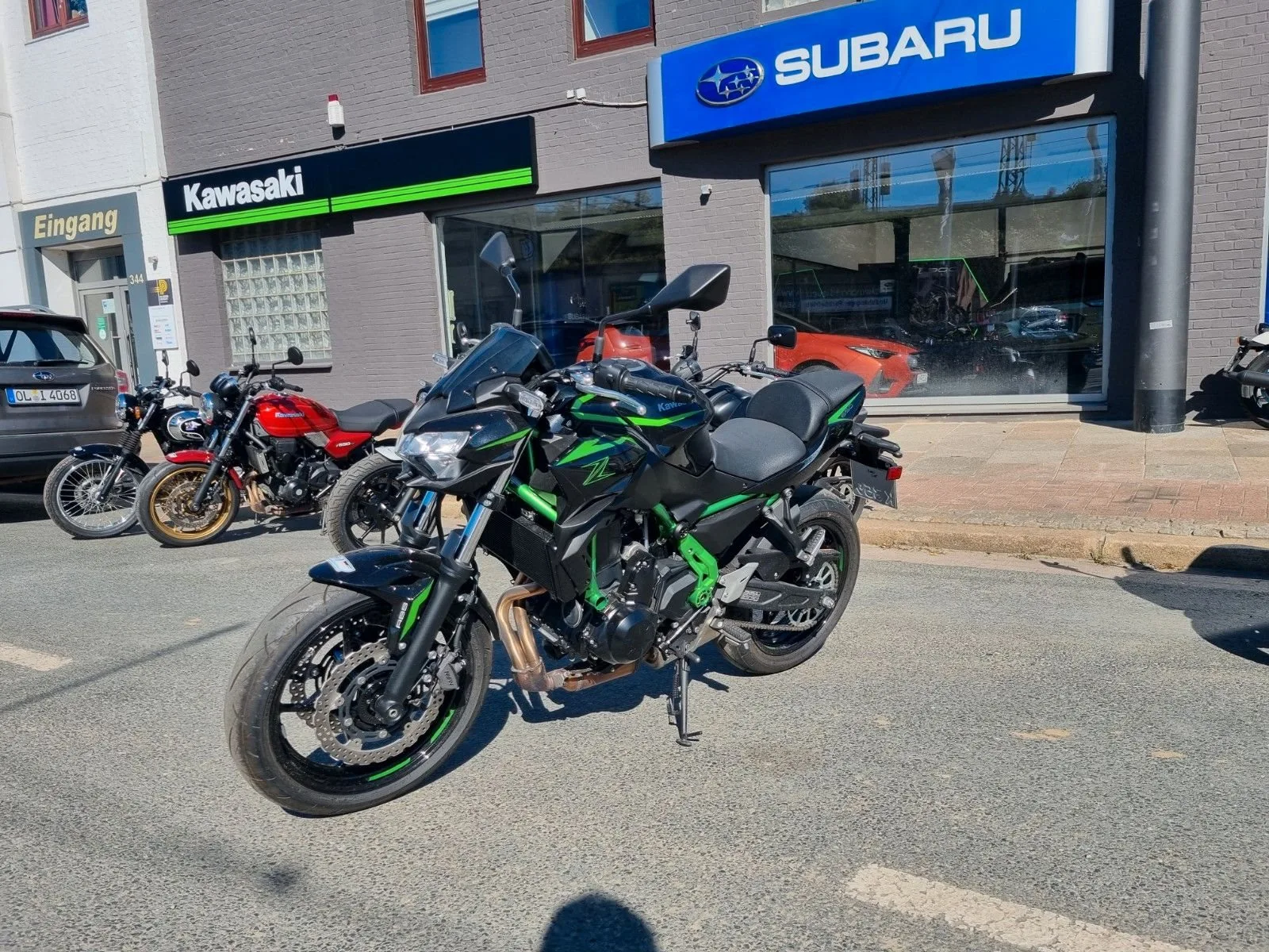 Kawasaki Z650 35kW Vorführer