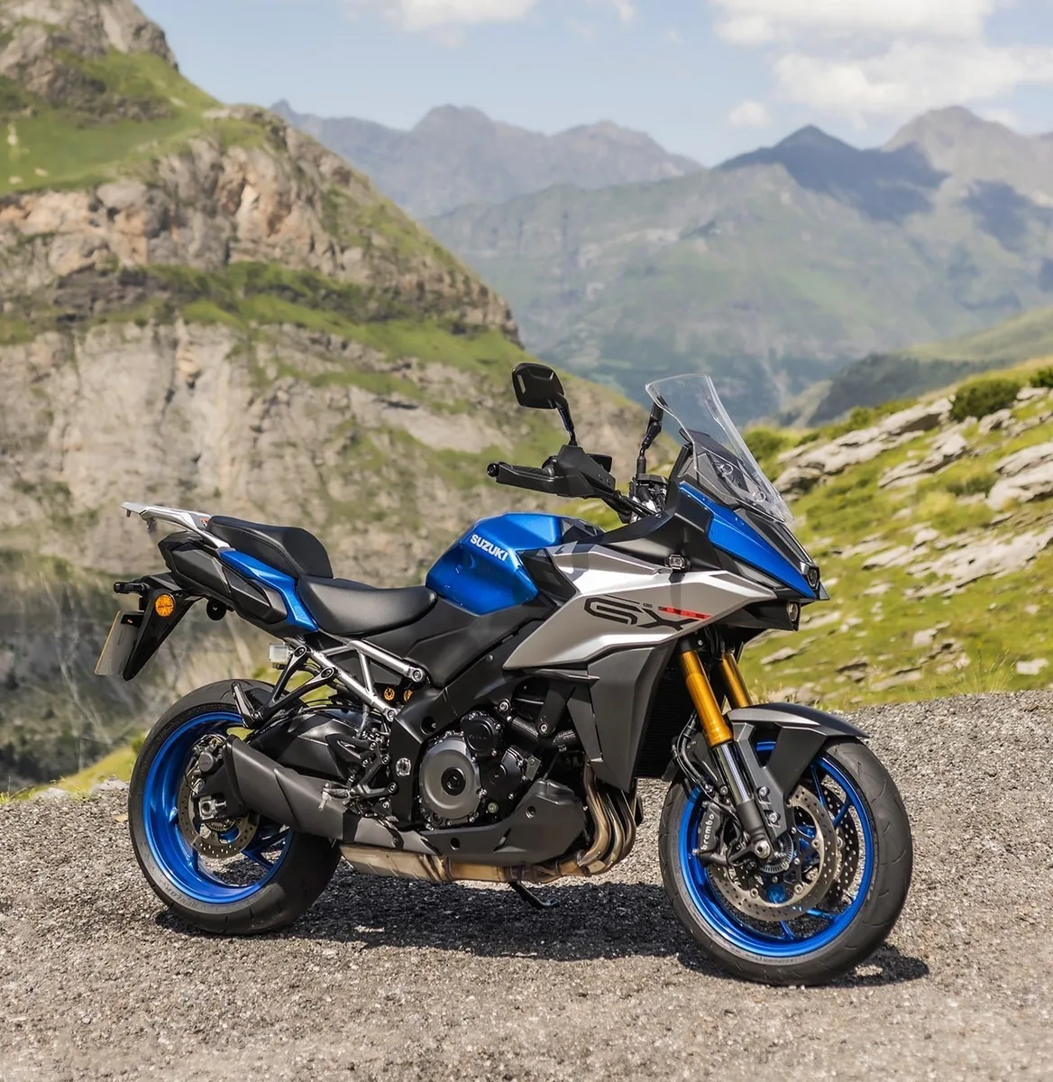 Suzuki GSX-S1000GX Blau MY25 Demo PW