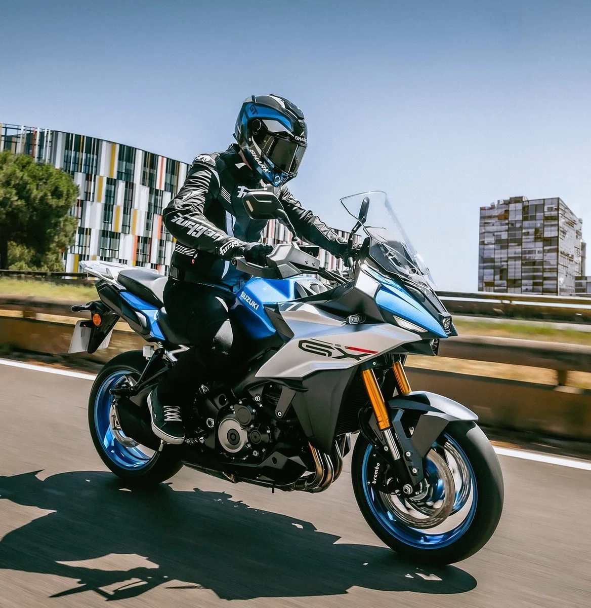 Suzuki GSX-S1000GX Blau MY25 Demo PW