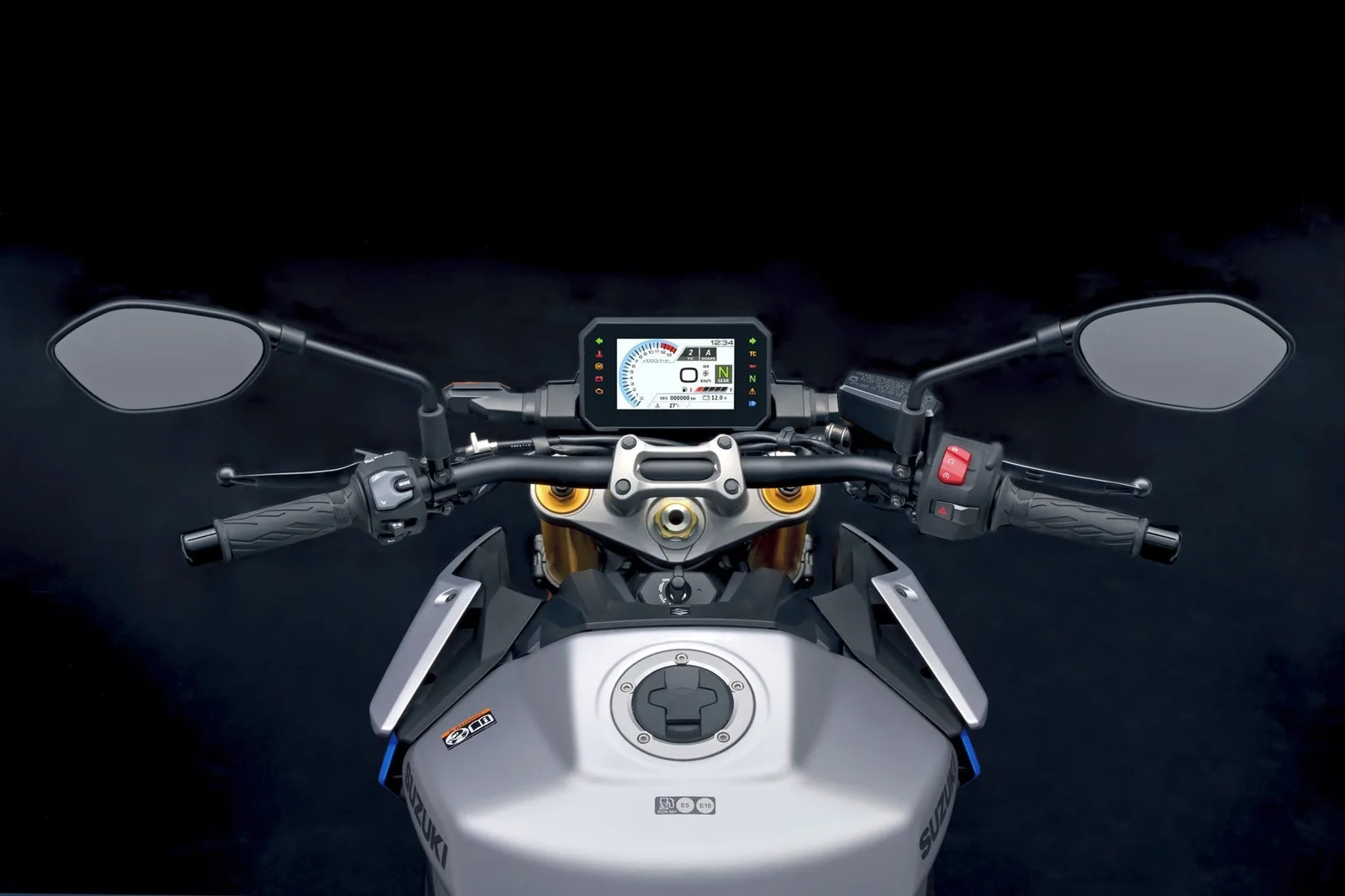 Suzuki GSX-S1000 silber, MY25