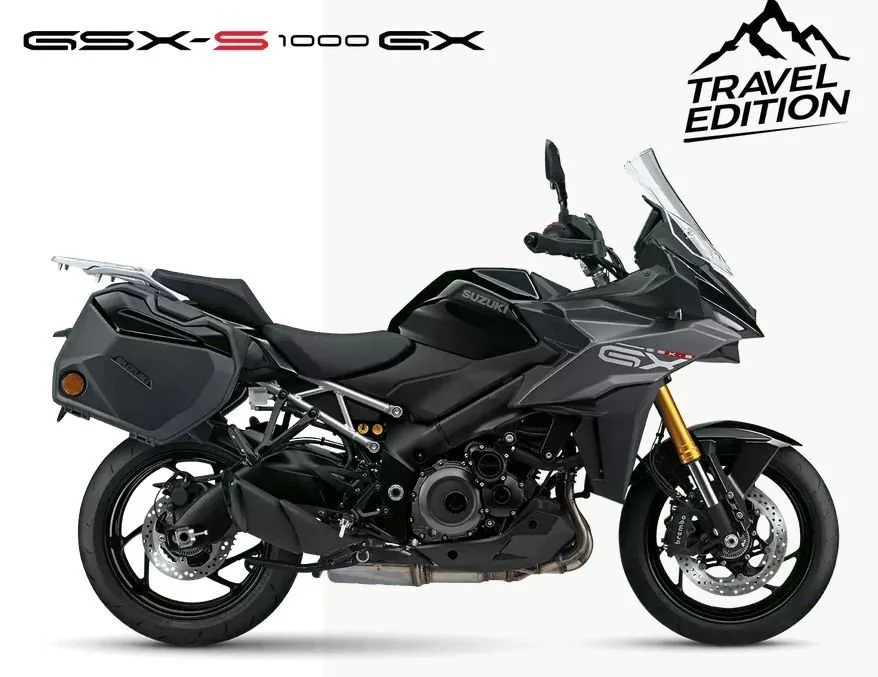 Suzuki GSX-S1000GX schwarz Travel Edition (Koffer)