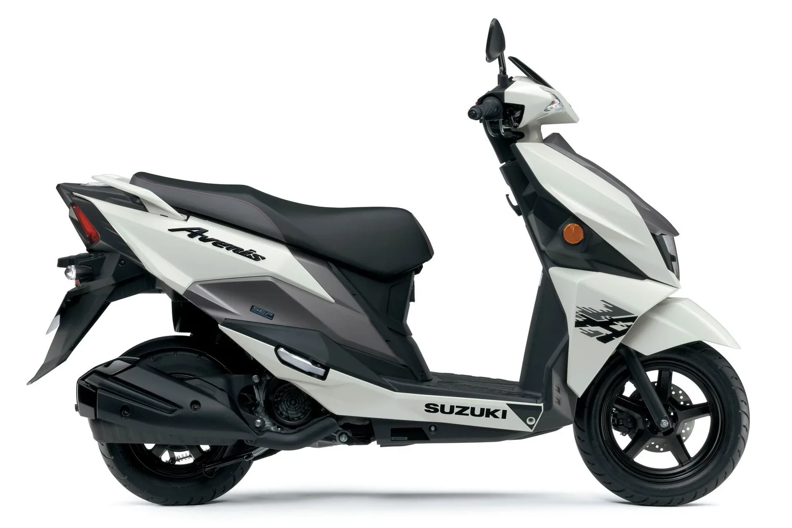 Suzuki Avenis 125 Grau Weiß, MY24 Demo
