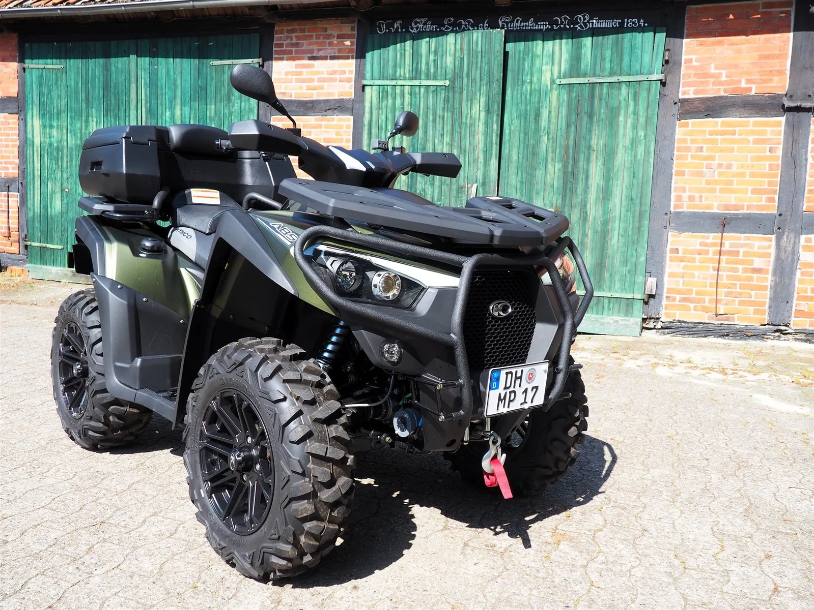Kymco MXU 700i EPS ABS T3b 1.Hand I nur 867 Km I MwSt. ausweisbar ! Vorführfahrzeug