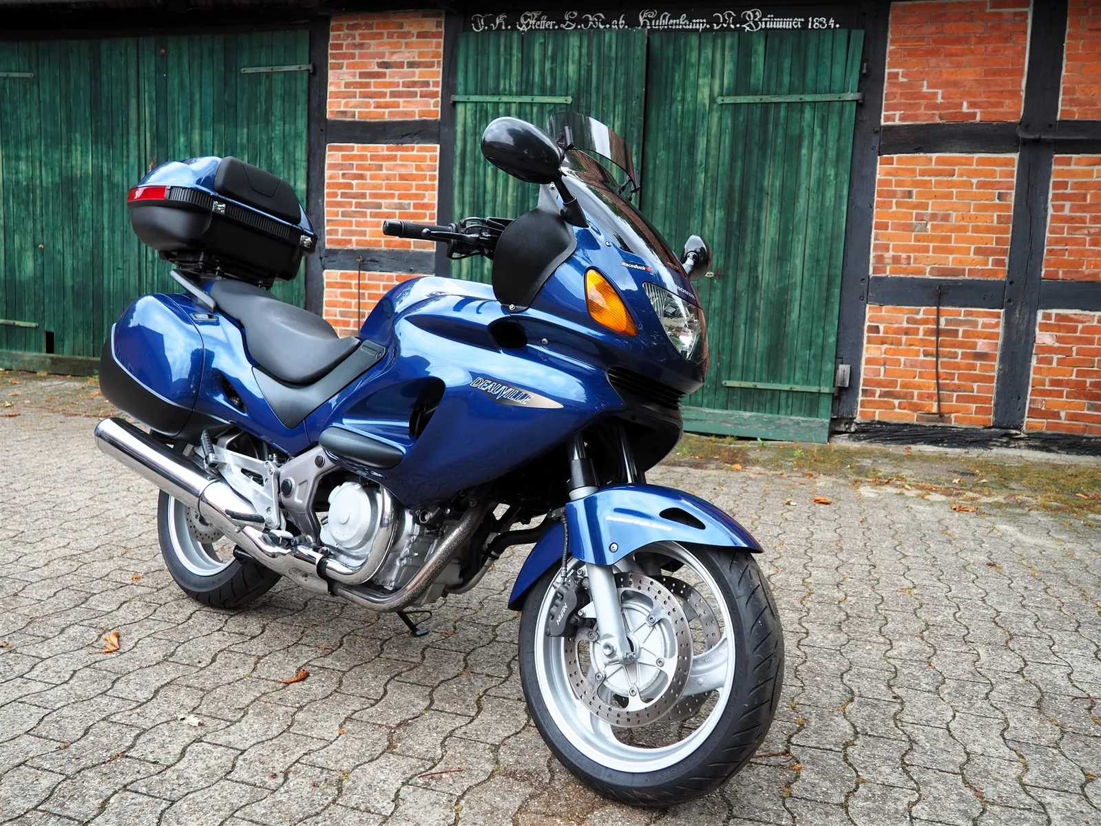 Honda NT 650V Deauville A2 (35 kW) | Griffheizung | Topcase | Service neu