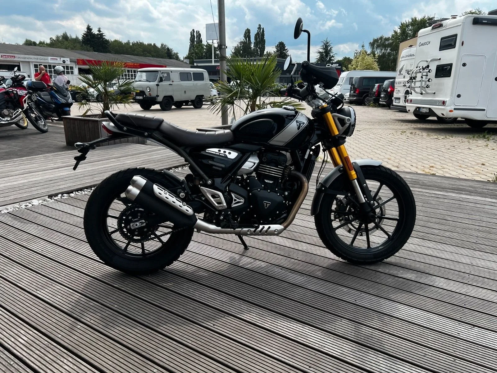 Triumph Scrambler 400 X