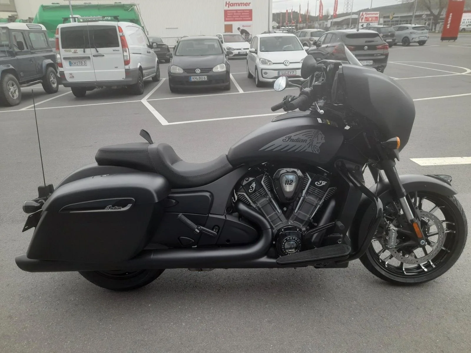 Indian Chieftain Powerplus Dark Horse with 112 Package