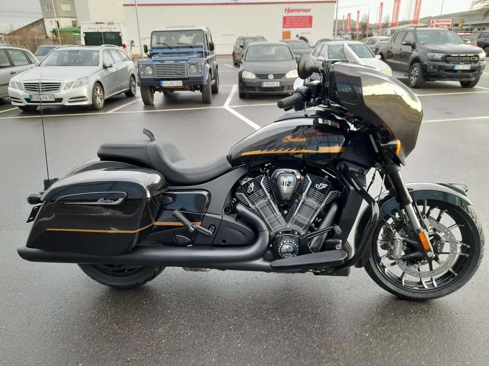 Indian Chieftain Powerplus Dark Horse with 112 Package