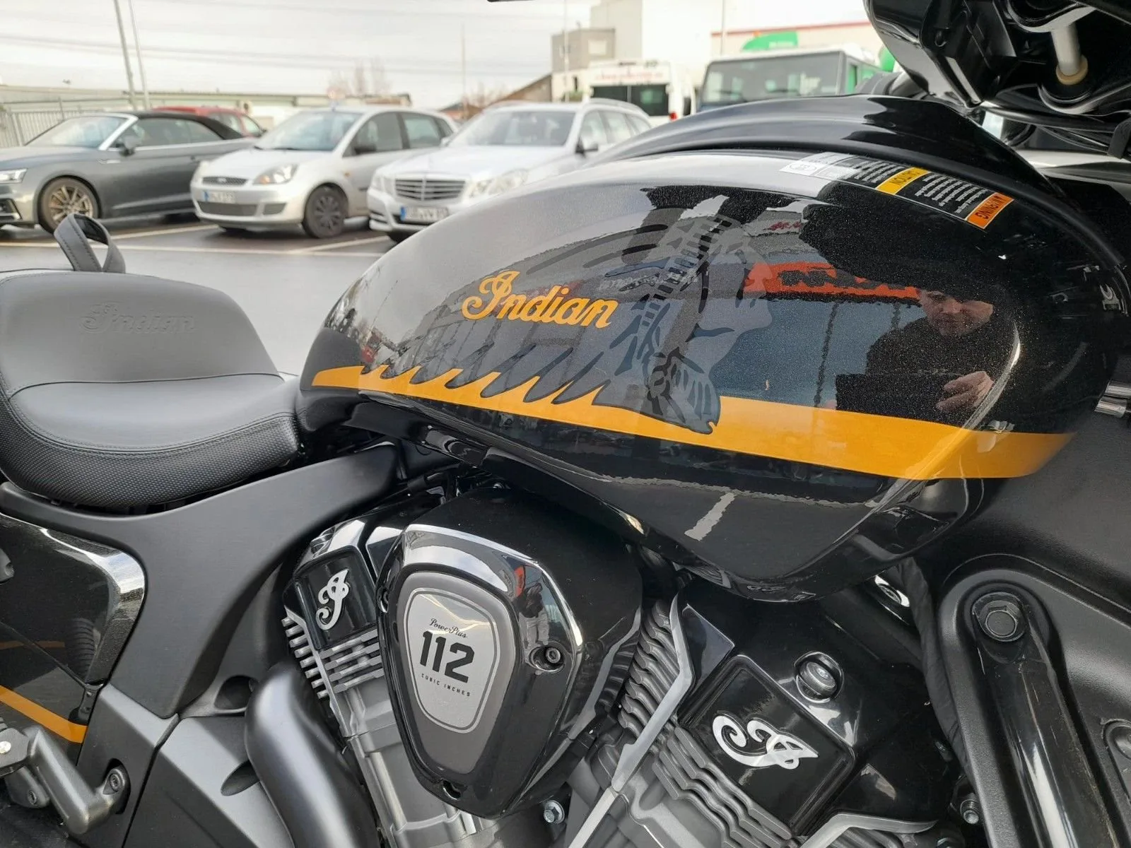 Indian Chieftain Powerplus Dark Horse with 112 Package