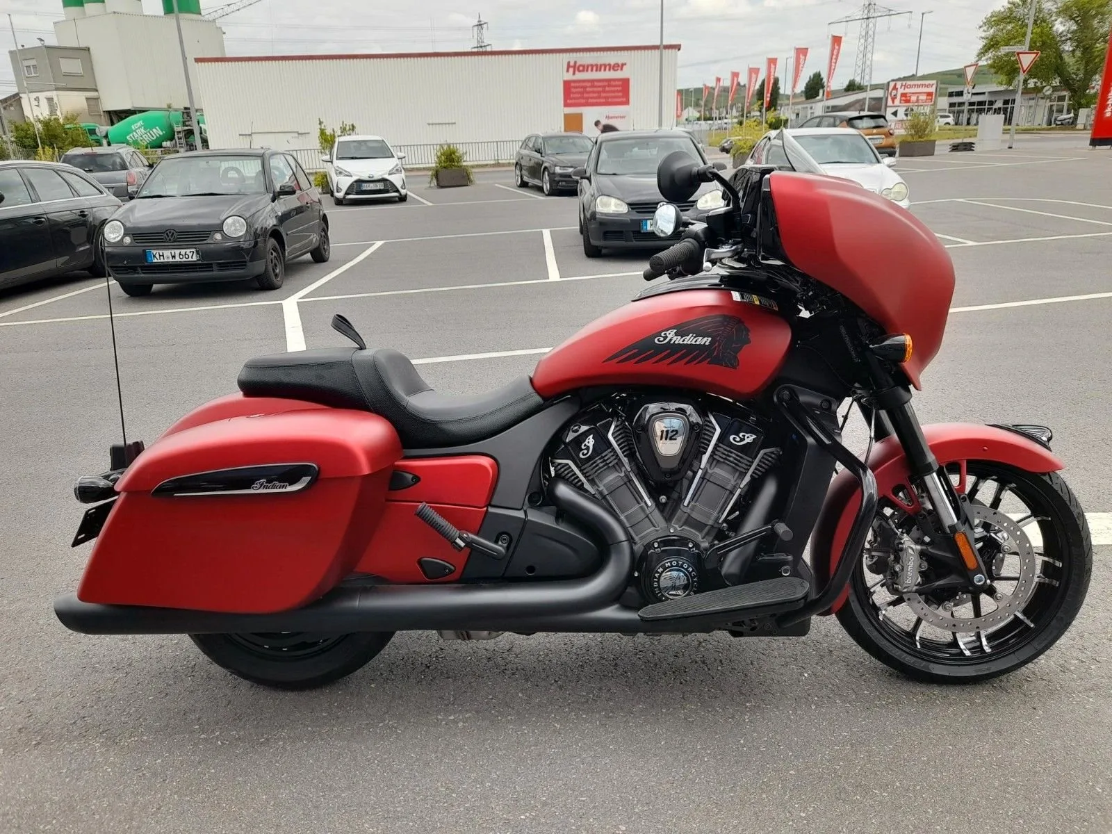 Indian Chieftain Powerplus Dark Horse with 112 Package