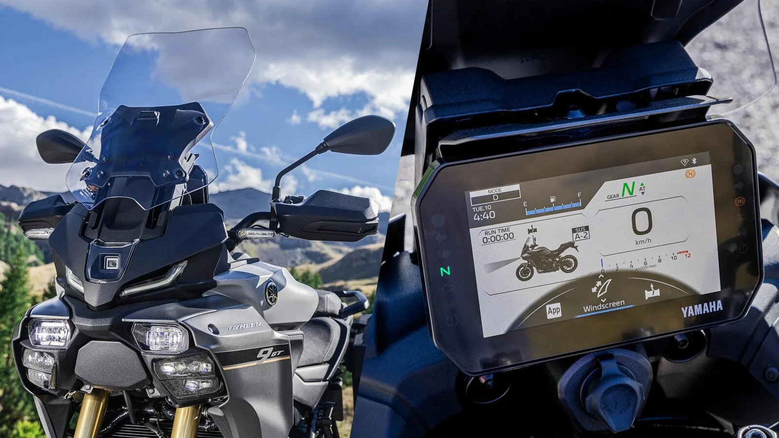 Yamaha Tracer 9 GT Neufahrzeug 2025 inkl. Koffer + YAMAHARABATT