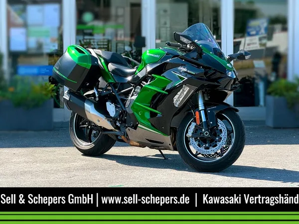 Kawasaki Ninja H2 SX SE Erst 1.380 KM I Seitenkoffer-Set I Wie neu