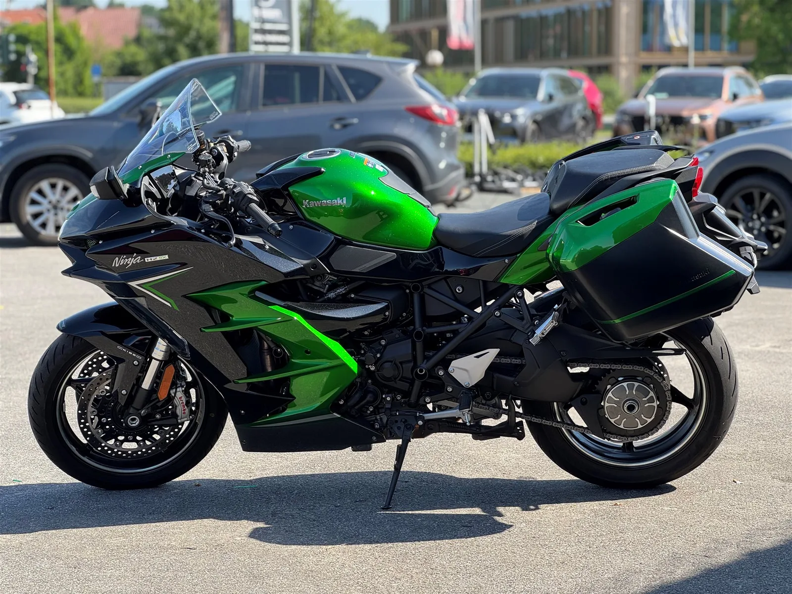 Kawasaki Ninja H2 SX SE Erst 1.380 KM I Seitenkoffer-Set I Wie neu