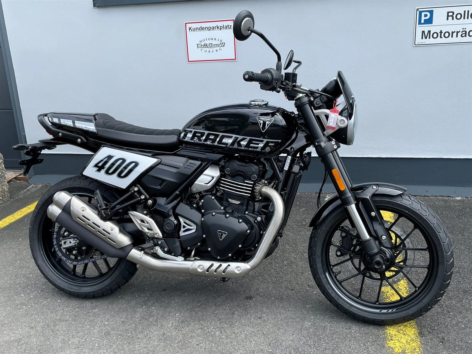 Triumph Tracker 400 1,99% Finanzierungsaktion \* - Sofort verfügbar